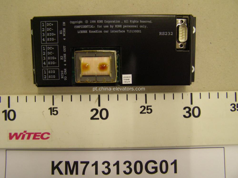 KM713130G01 LCEKNX KONEXION CAR Interface para elevadores Kone