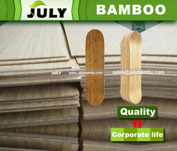 10.5"x52"x1.3mm bamboo longboard veneer