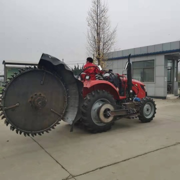 Disc Type Tractor Soil Disc Ditcher for Cement/Asphalt Road Trenching