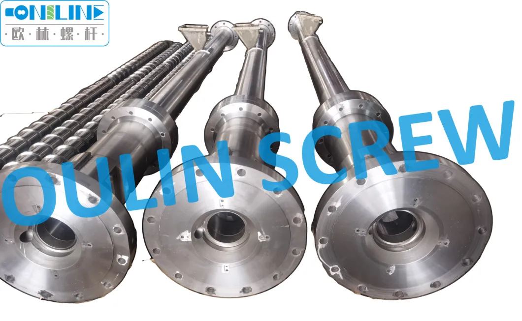 180mm Bimetal Screw and Barrel for Agriculture Film with Sand Recycling Extrusion