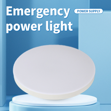 Ceiling-mounted emergency light with CB certification