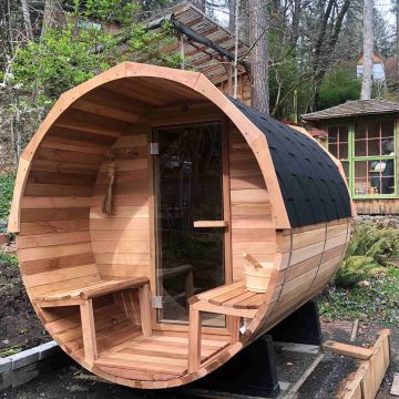 2021 New Traditional Style Indoor/Outdoor Saunas with Heaters
