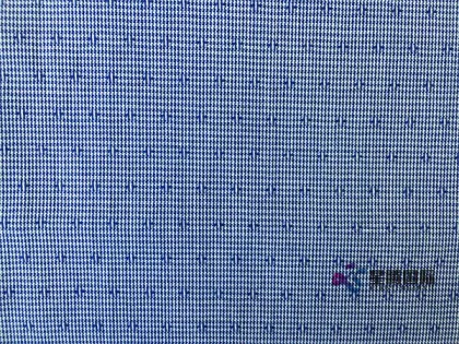 Yarn Dyed Cotton Fabric Blue Clothing Fabric