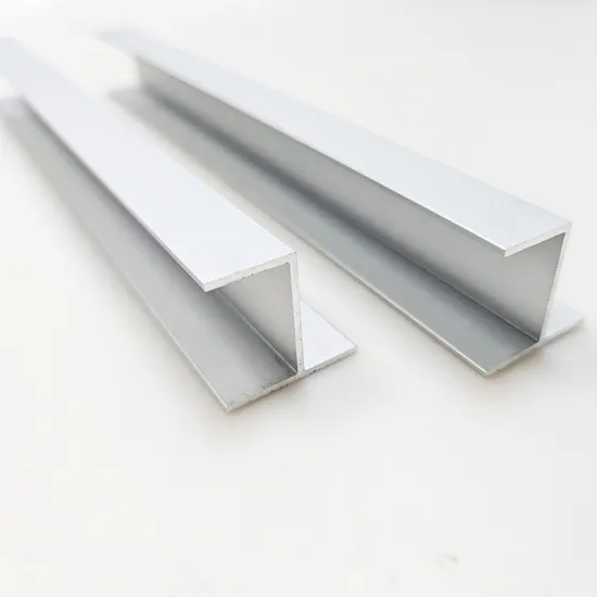 6061 6063 T5 T6 Silver Anodized Aluminum Profiles with Spray Blasting in Various Shapes