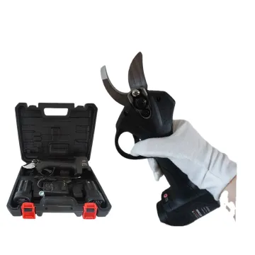 Electric pruner shears women used electric scissors battery powered gardem trimmer