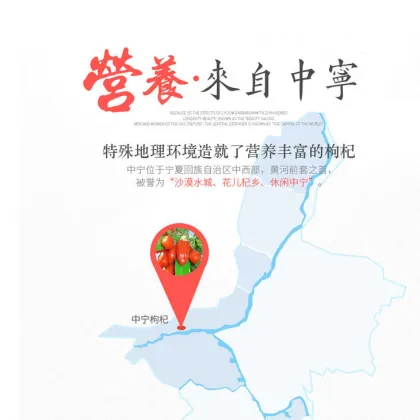 Dried red goji berries