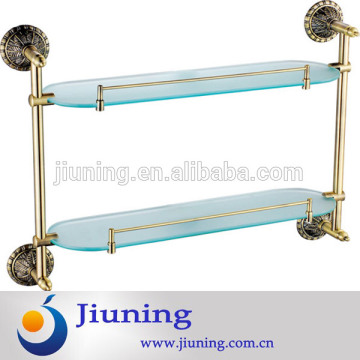 stainless steel wall mounted brass holder bathroom shelf,bathroom accessories
