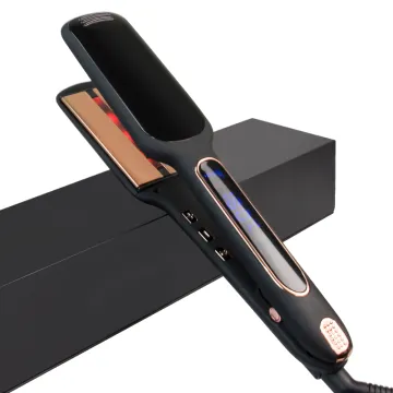 Hot Sell LED Display Infrared Hair Straightener - Black Model