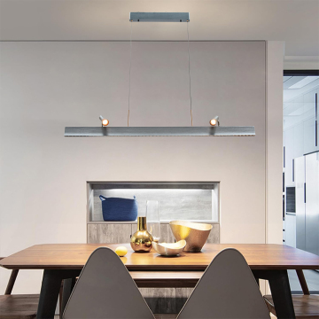 Modern LED Pendant Lights for Office, Restaurant, Kitchen Island - 3000K, 4000K, 6000K Linear Pendant
