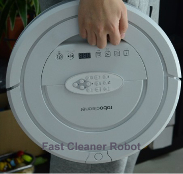Best recommend Top-Grade 6 in 1 multifunction wood floor cleaner robot with V-shaped 2 pieces rolling brush