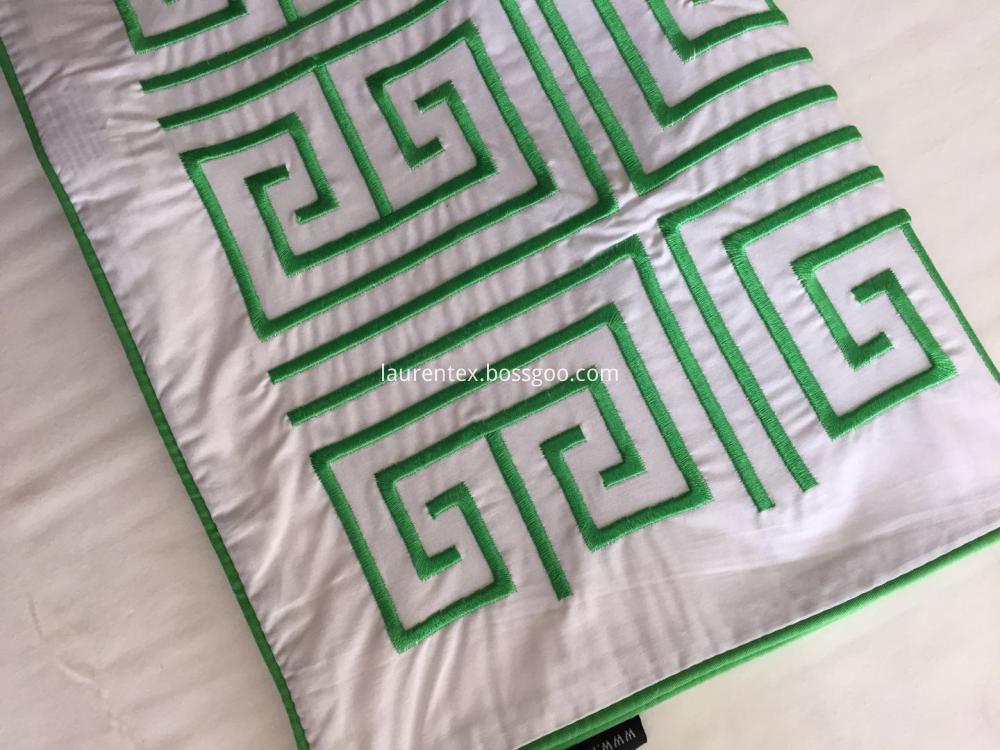 Hotel Embroidery Flat Sheet