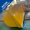 WA380 წინა ბოლოში მტვირთავის bucket მძიმე მოვალეობის bucket