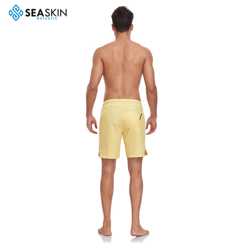 Seaskin Men 100% Cotton Short Casual Beach Shorts