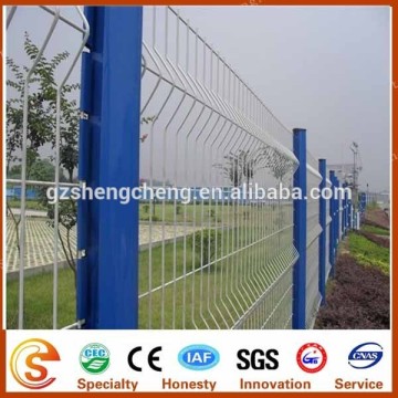 Powder coated black galvanized boundary fence/boundary security fence