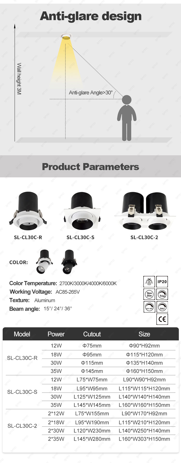 Adjustable Spotlight