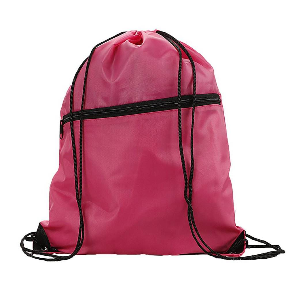 Sports Shoe Bag Polyester Drawstring Backpack