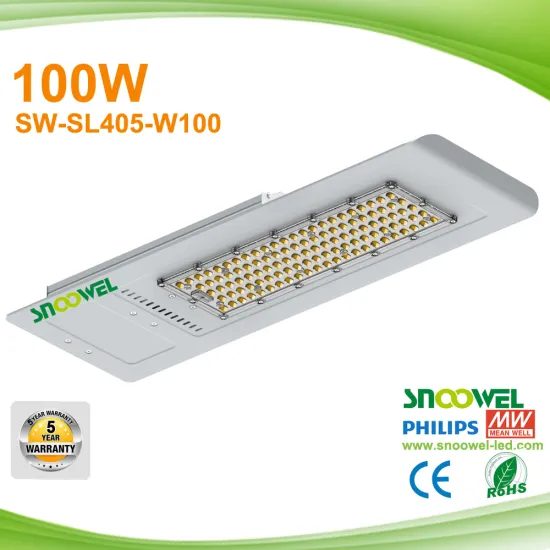 Aluminium led street light body high power 100W led street light with lumiled
