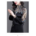 women's spring and autumn western style bottoming shirt