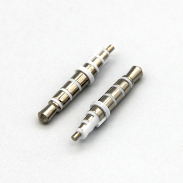 3.5mm 4Pin Audio Plug White Color