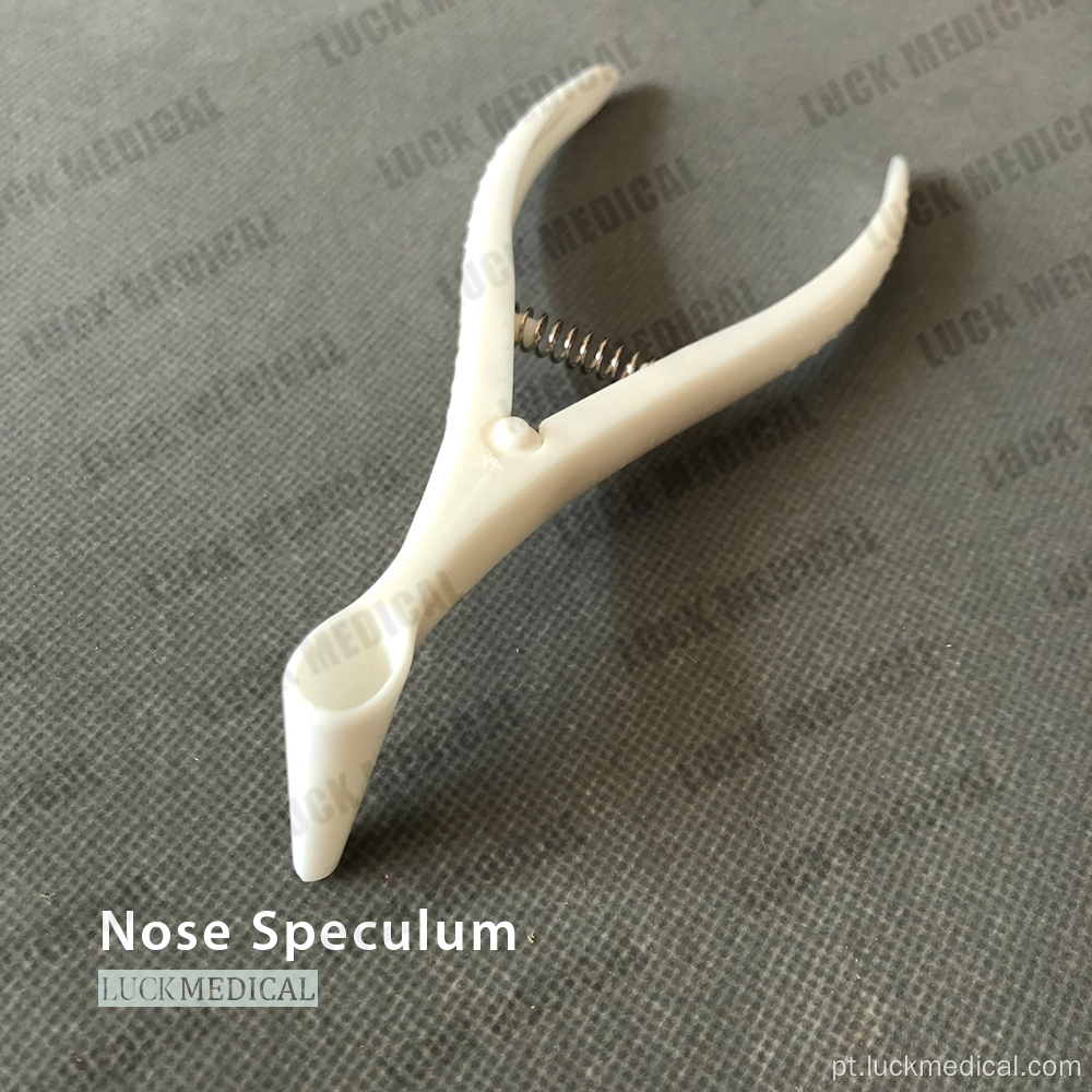 Especulum nasal para o nariz exame