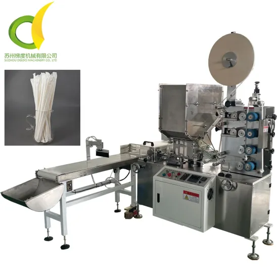 500pcs/min 2 Color Printing Hot Sale Straw Wrapping Machine