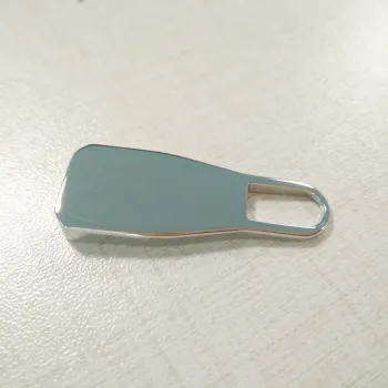 New Material Stainless Steel Jacket Zipper Metal Puller