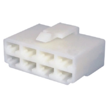Injection Molded Plastic Housing Automotive 6 Pin Connector ABS