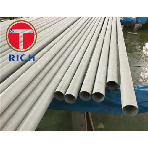 Tubos de fluido de acero inoxidable sin soldadura laminados en caliente