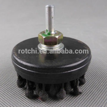 Round Flexible brush , flexible honing brush