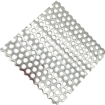 China Factory Wholesale Stainless Steel Perforated Sheets: 304 & 316 Grade with Micron Round Holes