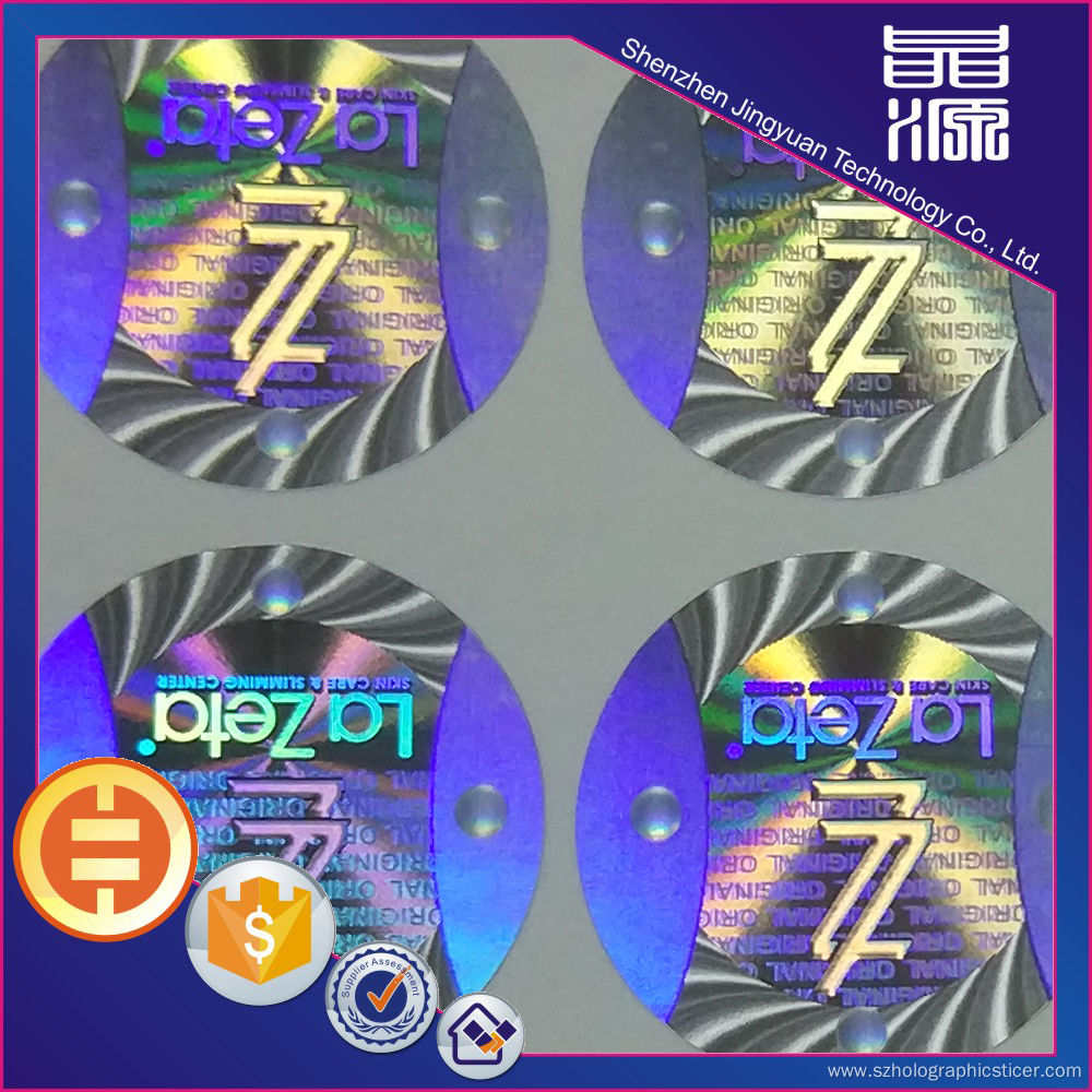 Customize Holographic Sticker 3D Security Label