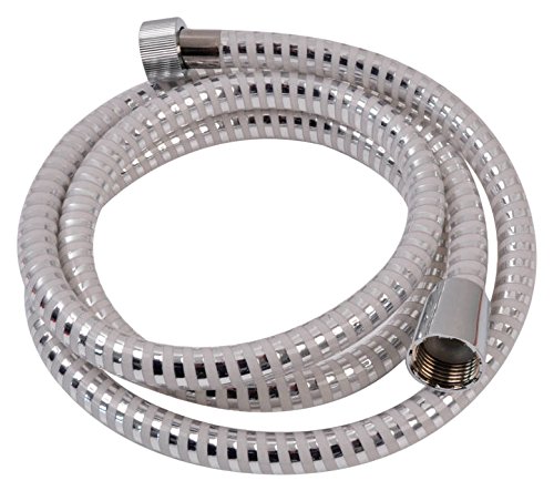 1 5 M White Pvc Flexible Shower Extension Hose