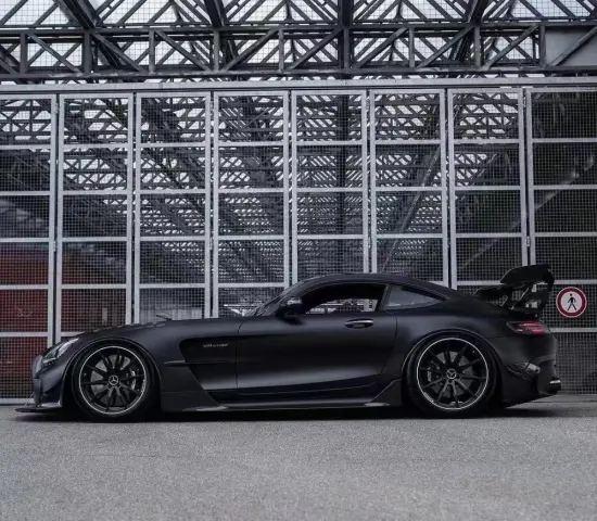 PET Release Liner super matte black car film