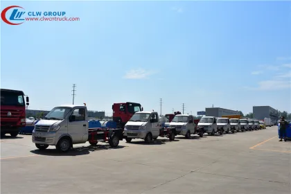 Factory Sale New DFAC 3cbm local waste truck