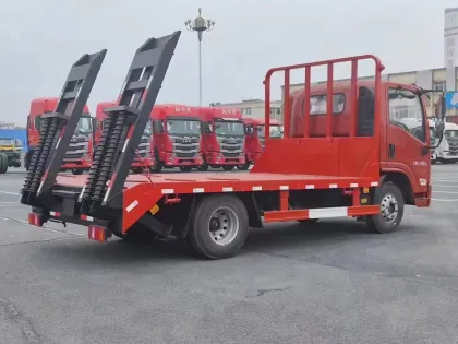 Delong K1 Flatbed Truck - Shaanxi Automobile, Manual Transmission