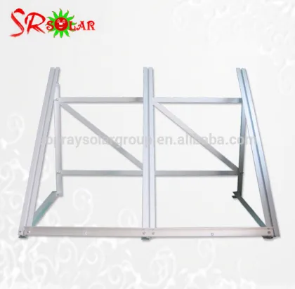 Roof or ground mounting pv and solar panel stand