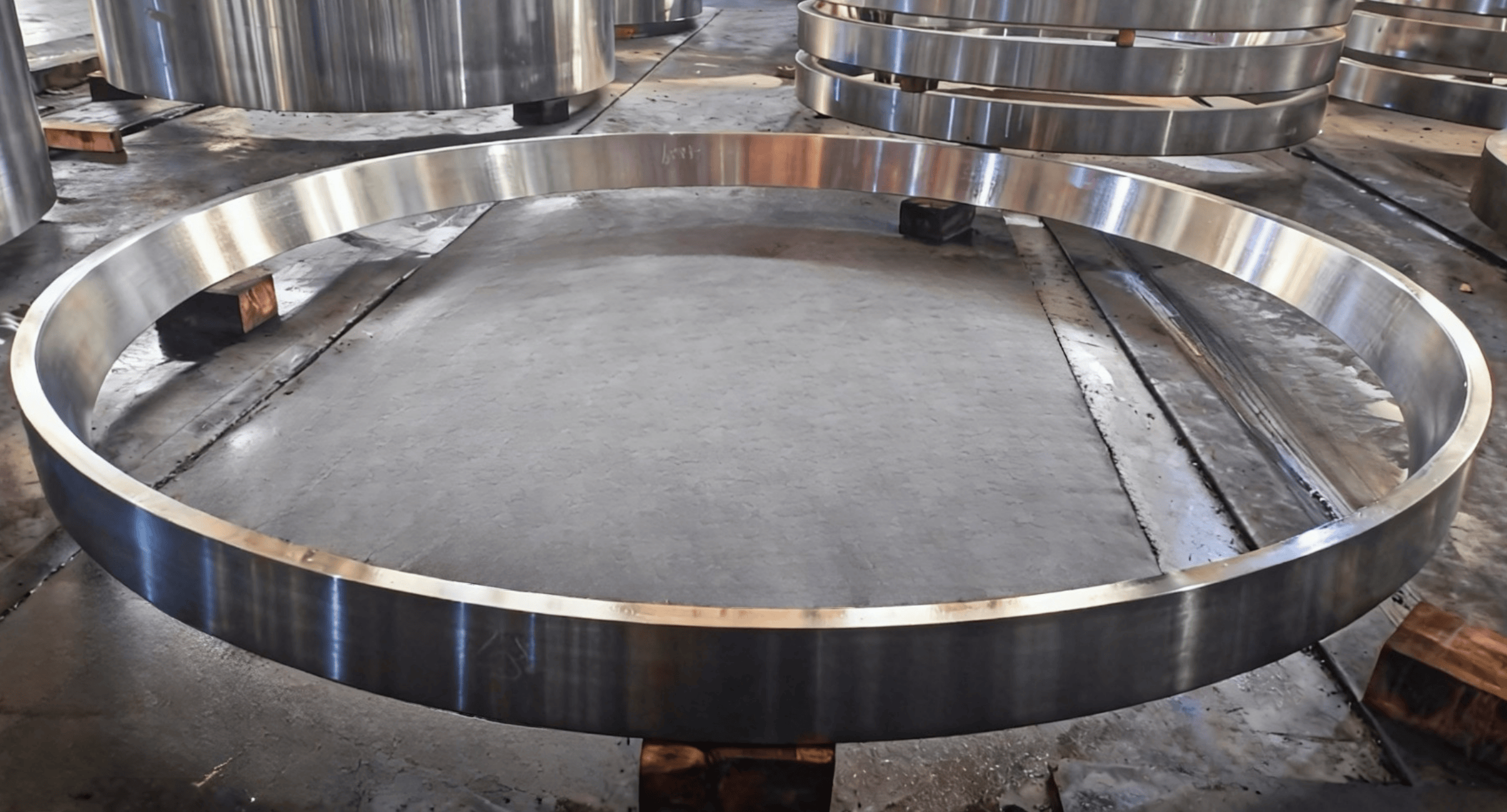 large size bearing ring