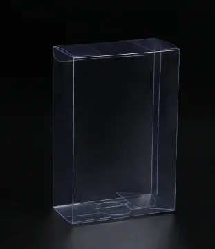 Gift Folding Clear PET Transparent Plastic Box