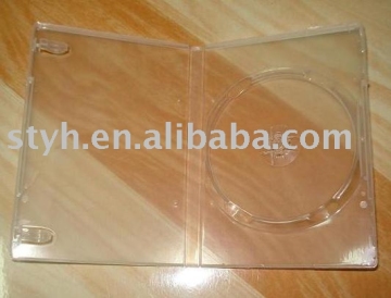 14mm transparent dvd single case