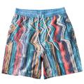 Shorts de playa para hombre con cordón