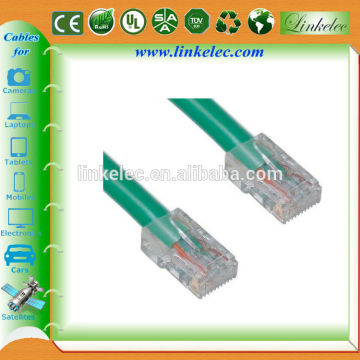 Rj45 Cat5e Cat6 Network Patch Cable Bootless/ Snagless patch cord cable