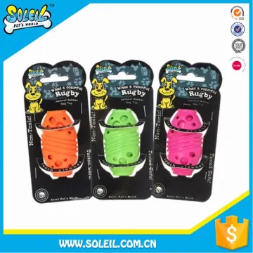Different Colors Non Toxic Rubber Teeth Cleaning Toys Pet Chew