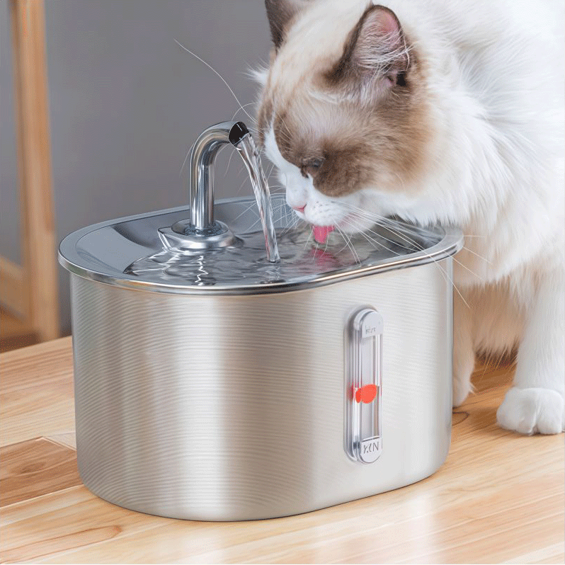 آب سردکن حیوانات خانگی دوستدار محیط زیست با فولاد 304