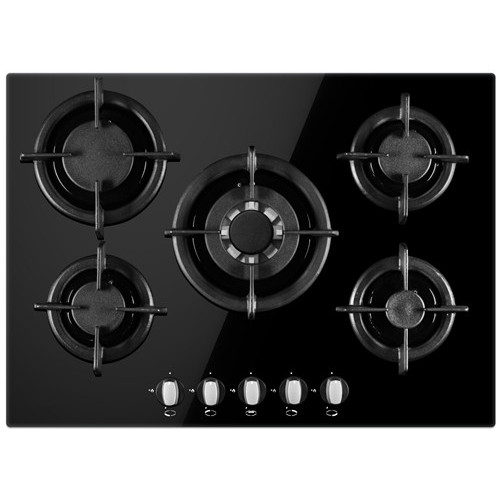 Black Gas Stove on Sale 5 Rings