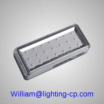 5W Electroplated emergency lights led 6hrs battery back-up