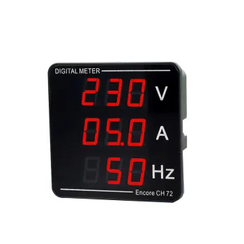 AC50-500V AC0-120A 10-99.9Hz AMMETER VOLTMETER METER