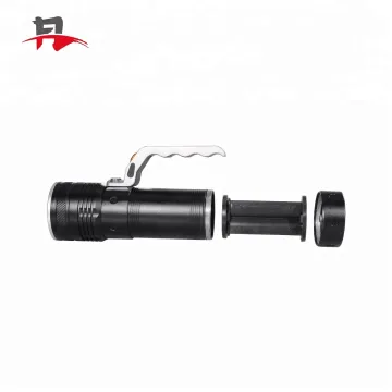 Portable Outdoor Waterproof Handheld LED Spot Search Light: 1000LM Super Bright Rechargeable Torch