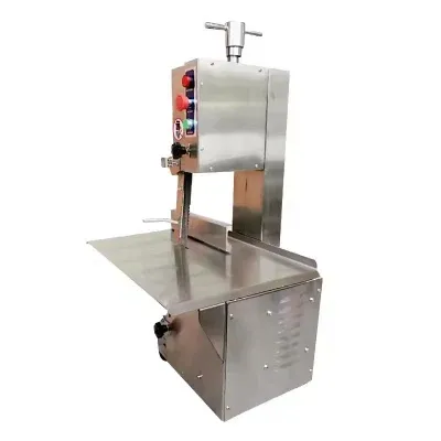 Electric Fish Pork Cow Beef Frozen Meat Steak Bone Saw Cutter Machine