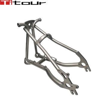 Brompton Titanium Disk Bingkai Belakang