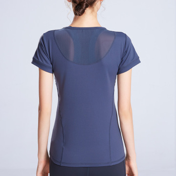 yoga tops met korte mouwen voor dames